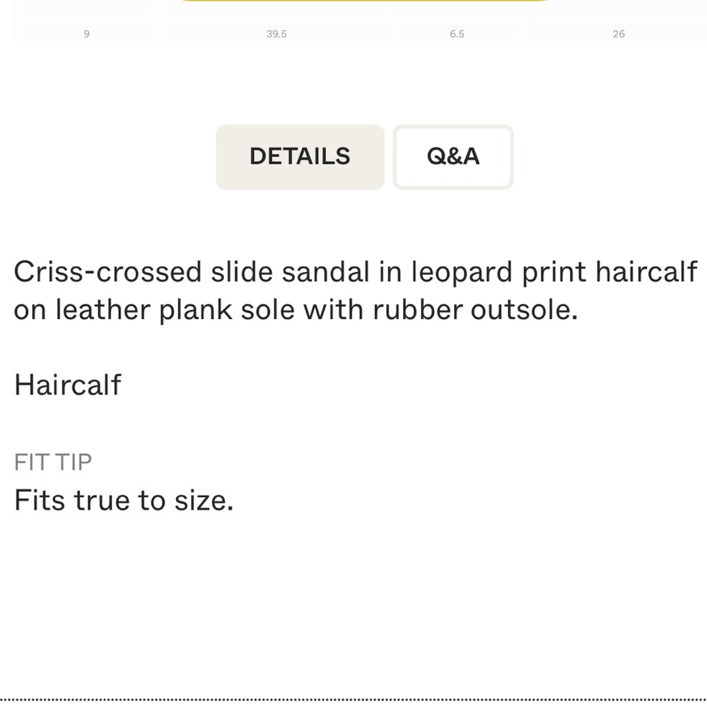 Loeffler Randall Claudie Crossed Plank Slide - Picture 4 of 9